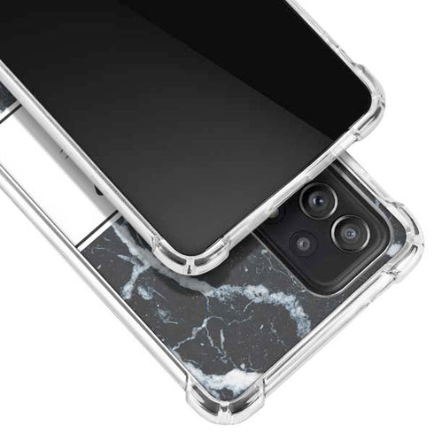 NBA Oklahoma City Thunder Marble Galaxy A72 5G Clear Case